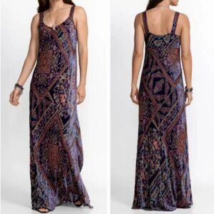 Johnny Was Multicolor Maxi Dress